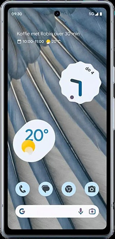 Google Pixel 7a 15,5 cm (6.1") Dual SIM Android 13 5G USB Type - C 8 GB 128 GB 4385 mAh Blauw GA04275 - GB - Compridis