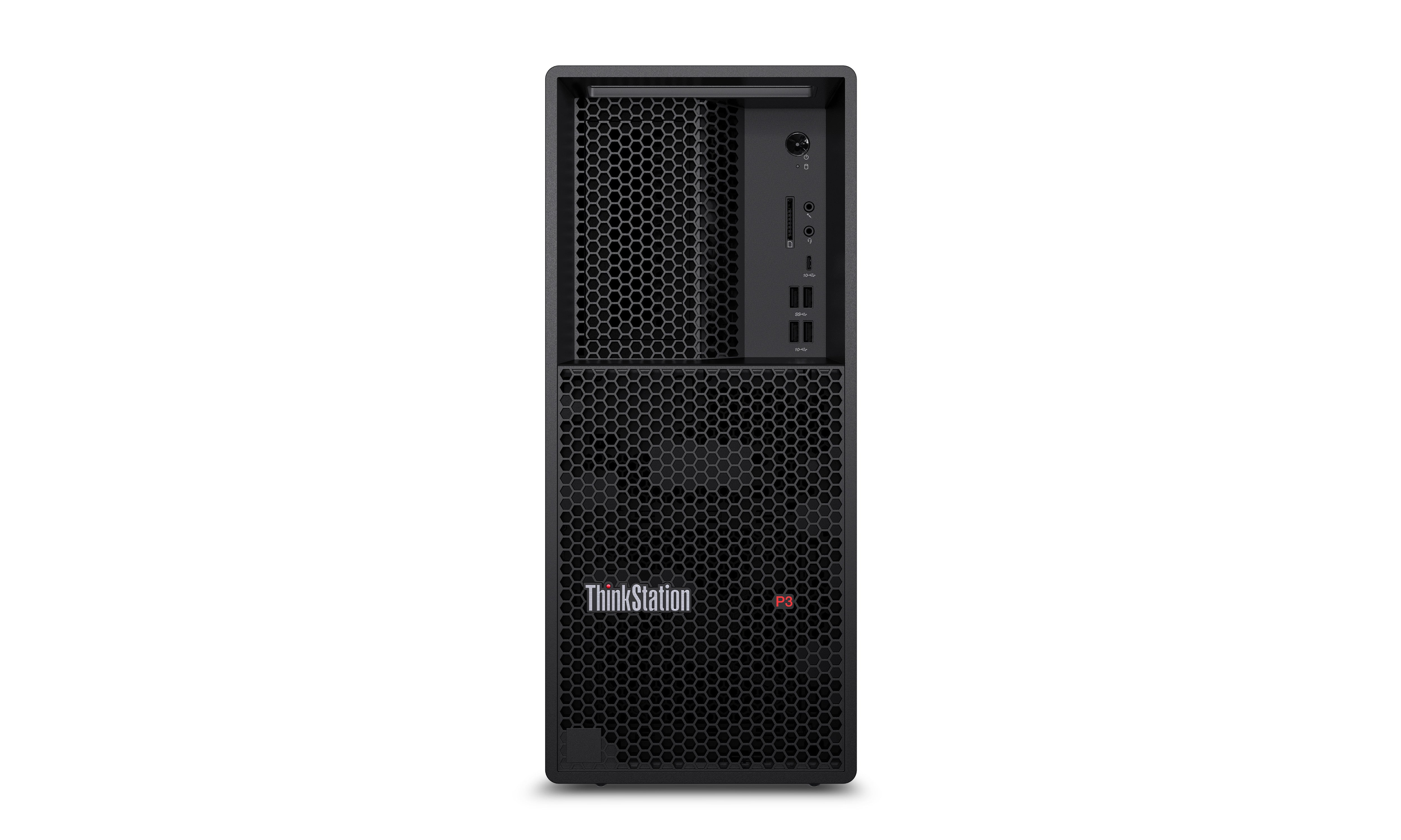 Lenovo ThinkStation P3 Tower Intel® Core™ i7 i7-14700 16 GB DDR5-SDRAM 512 GB SSD Windows 11 Pro Arbeitsstation Schwarz 30GS00BDMB