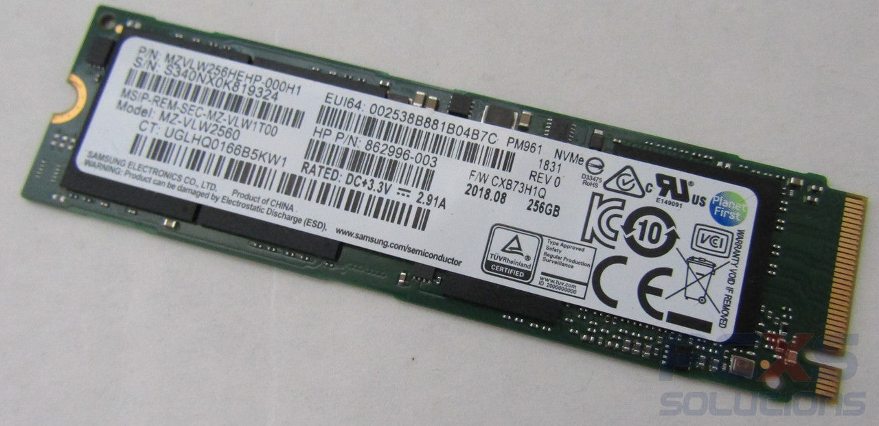 HP Z Turbo Drive G2, 256GB, TLC (Z2 MB) 862996-003