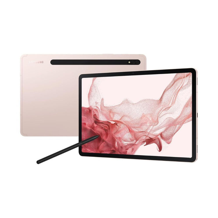 SAMSUNG Galaxy Tab S8 Wi-Fi 128 GB Speicher Pink SM-X700NIDAEUB