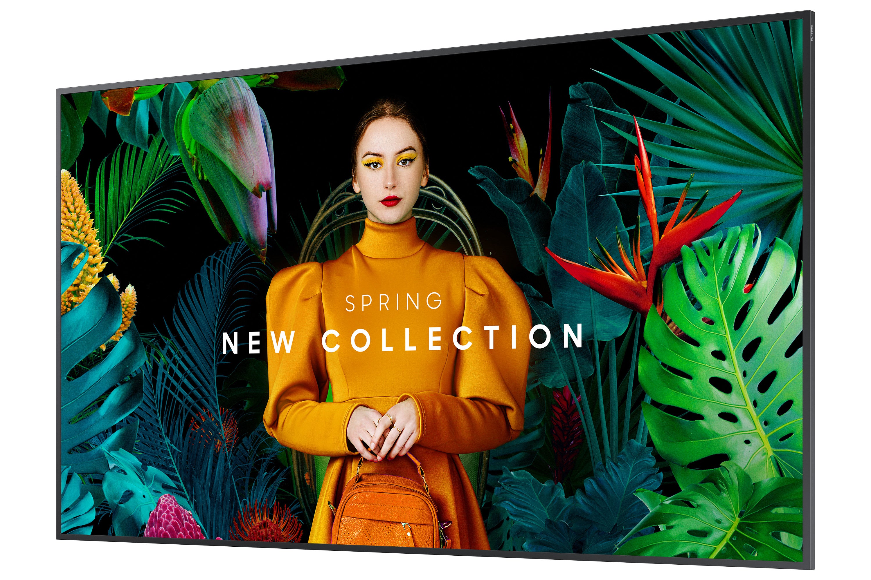 Samsung QB55C Digital Signage Flachbildschirm 139,7 cm (55") LCD WLAN 350 cd/m² 4K Ultra HD Schwarz Eingebauter Prozessor Tizen 16/7 LH55QBCEBGCXEN