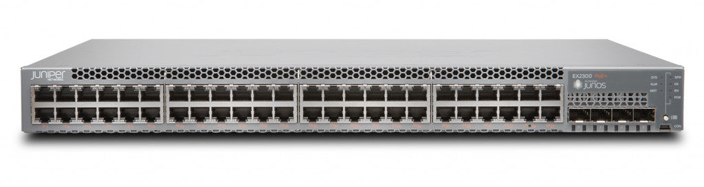 Juniper EX2300 Managed L2/L3 Gigabit Ethernet (10/100/1000) Power over Ethernet (PoE) 1U Grau EX2300-24P