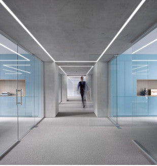 Intra Lighting lin sop 5300 LM 49 W 830 L3082 mm dali IP20 white 17251152001L1