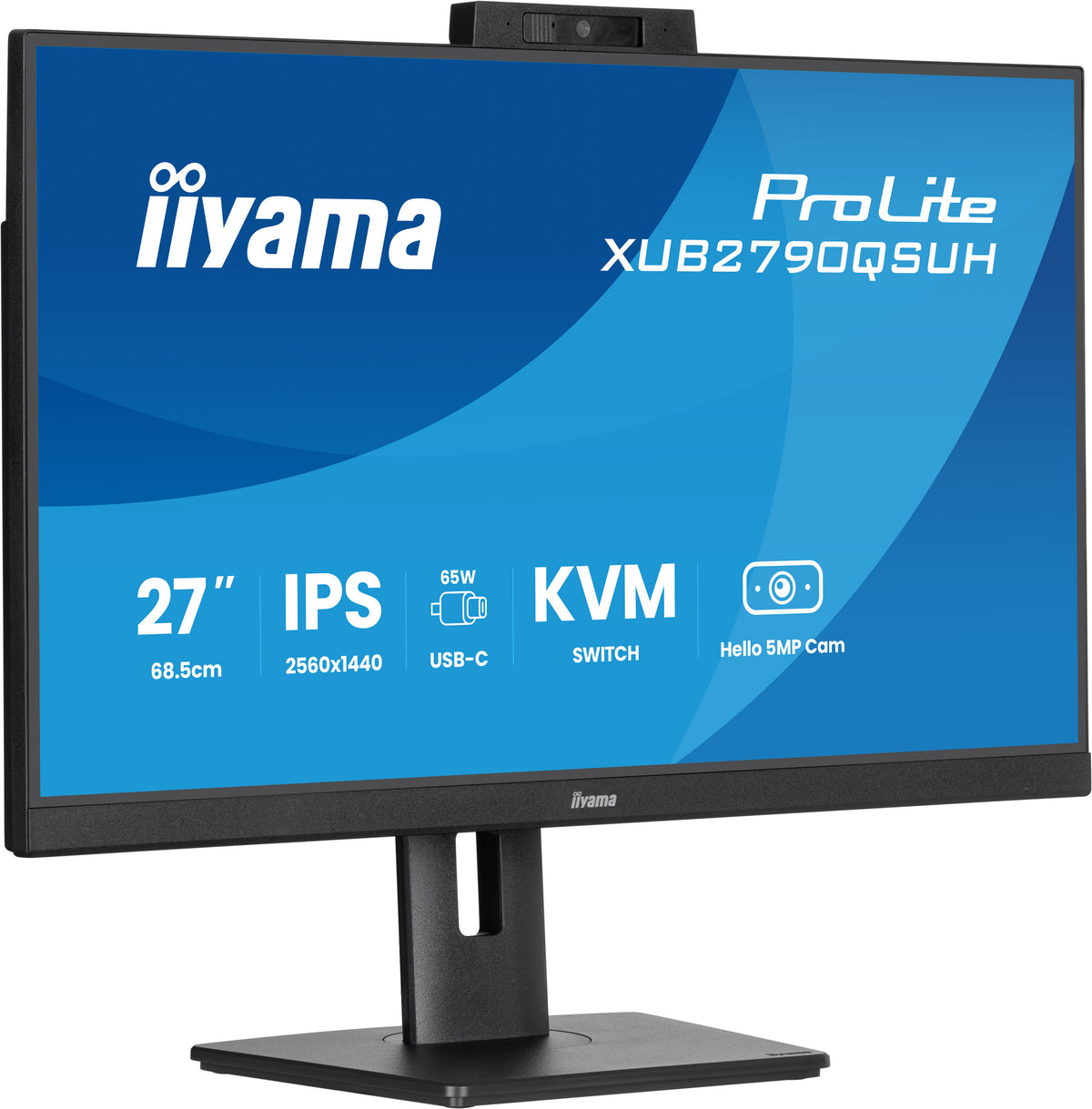 IIYAMA ProLite XUB2790QSUH-B2 27″ IPS QHD 100 Hz USB-C Schwarz