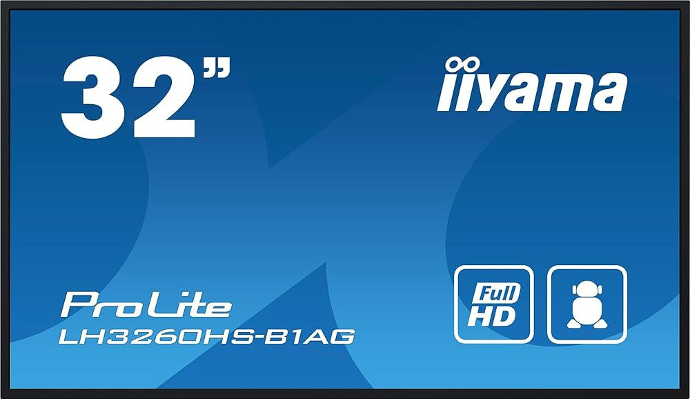 iiyama TF3239AS-B1AG Computerbildschirm 80 cm (31.5") 1920 x 1080 Pixel Full HD LED Touchscreen Schwarz TF3239AS-B1AG