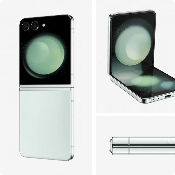 Samsung Galaxy Z Flip5 SM-F731B 17 cm (6.7") Dual SIM Android 13 5G USB Type-C 8 GB 512 GB 3700 mAh Mint colour SM-F731BLGHEUB
