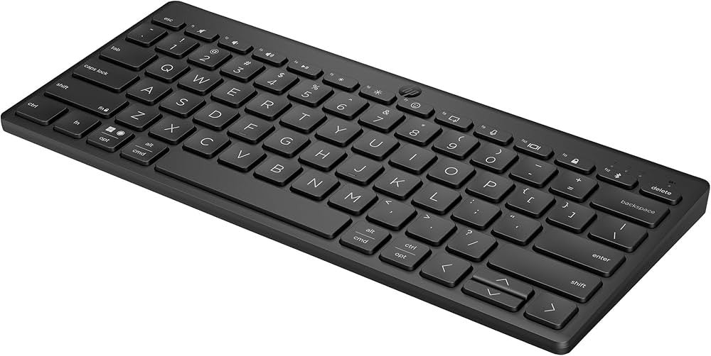 HP 350 Kompakte Bluetooth-Tastatur für mehrere Geräte 692S8AA#ABB