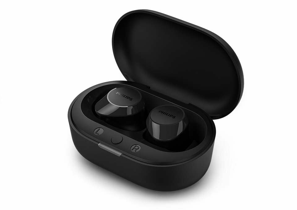 Philips TAT1209BK/00 headphones/headset True Wireless Stereo (TWS) In-ear Calls/Music Bluetooth Black TAT1209BK/00