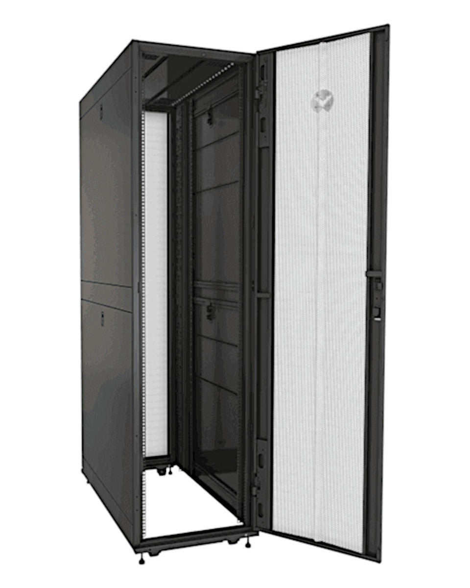 Vertiv VR3300 rack cabinet 42U Freestanding rack Black, Transparent DCMDB8GGGASCRBXAX8
