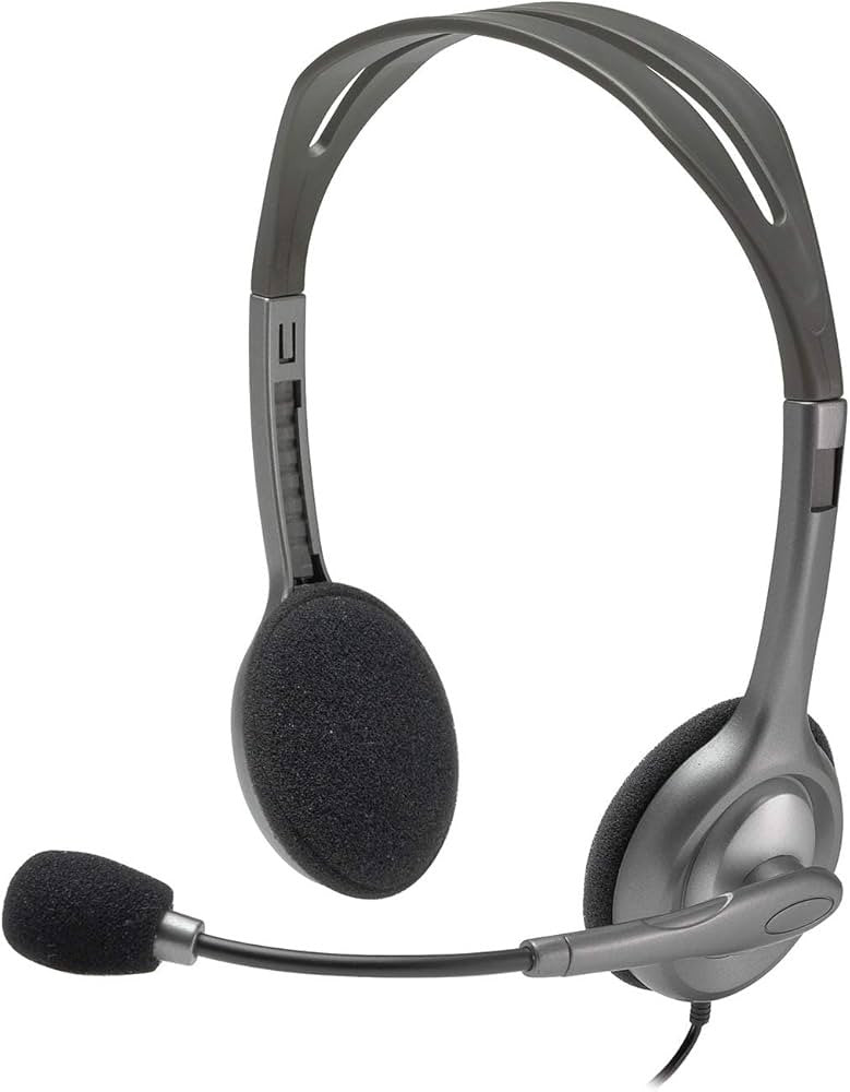 Logitech 981 - 000593 Kopfhörer/Headset, kabelgebunden, Kopfbügel, Büro/Callcenter, Schwarz, 981 - 000593 - Compridis