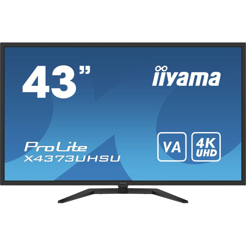 IIYAMA 43 " uhd 4K 60HZ 3ms X4373UHSU-B1
