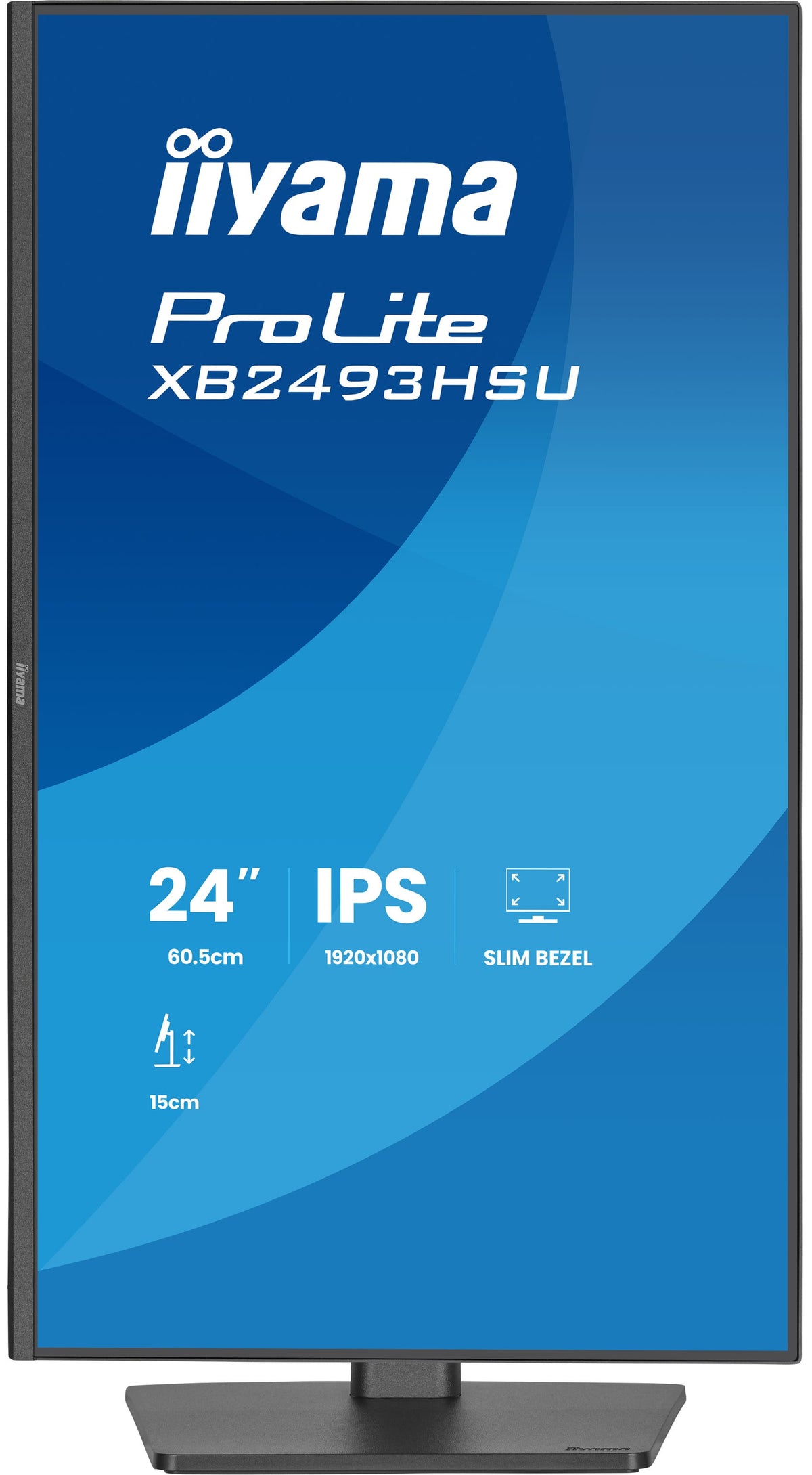 IIYAMA ProLite XB2493HSU-B1 24″ FHD IPS Bildschirm 120Hz Schwarz