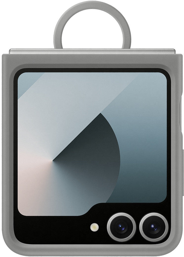 SAMSUNG FLIP6 Silikonhülle Grau EF - PF741TJEGWW - Compridis