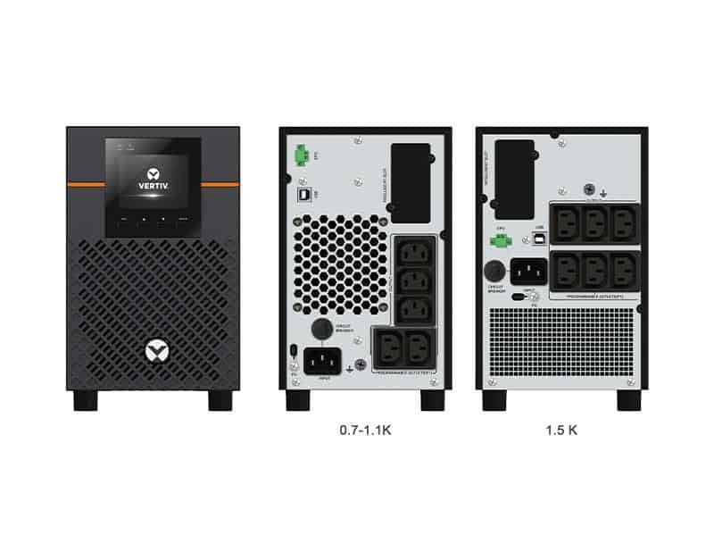 VERTIV 1500VA 1350W 230V leitungsinteraktiver AVR-Minitower EDGE - 1500IMT - Compridis