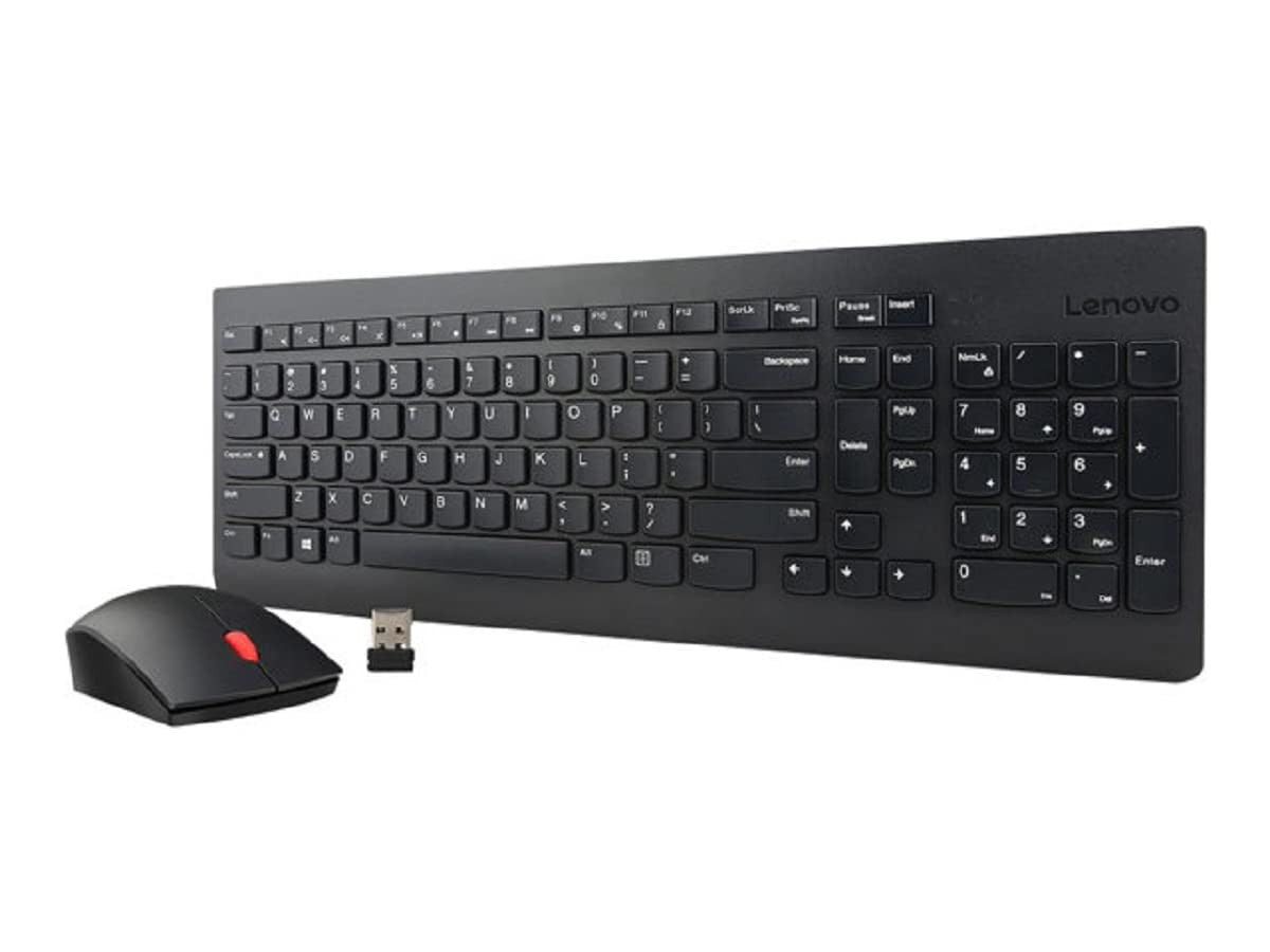 LENOVO Ess Wireless Tastatur+ Maus Deutsch (QWERTZ DE) 4X30M39472