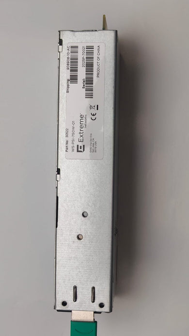 Extreme Networks 750W PWR - Unterstützung für Netzwerkanwendungen WS - PSI - 750W - 01 - Compridis