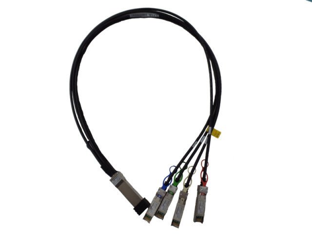 HPE 100GbE QSFP28 auf 4x25GbE SFP28 1m Direct Attach Kupferkabel, InfiniBand- und Glasfaserkabel 4x SFP28, Schwarz Q9S72A - Compridis