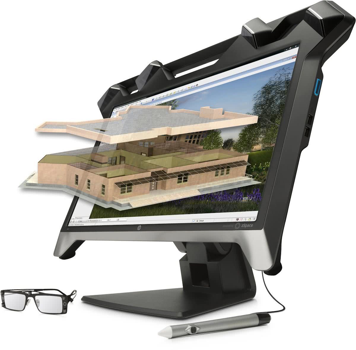 HP 3D ZVR Virtual Reality (Monitor ohne Standfuß und Zubehör) 793514 - 001 - Compridis