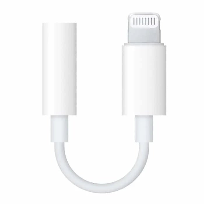 APPLE Bliksem naar 3,5 mm hoofdtelefoonadapter MMX62ZM/A - Compridis