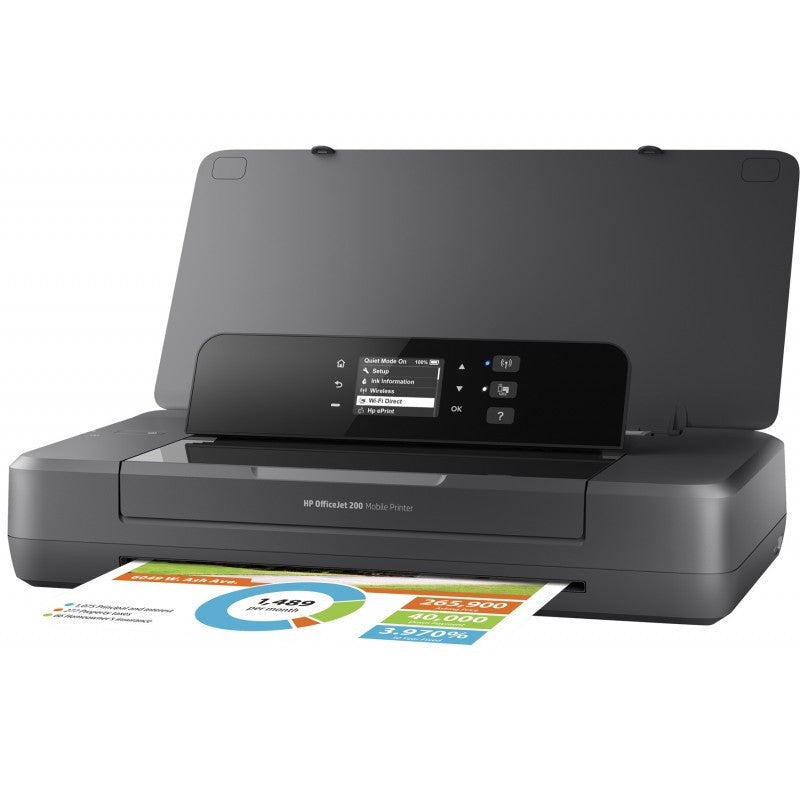 HP Officejet 200 Mobile Wireless Farbe Drucker CZ993A#BHC