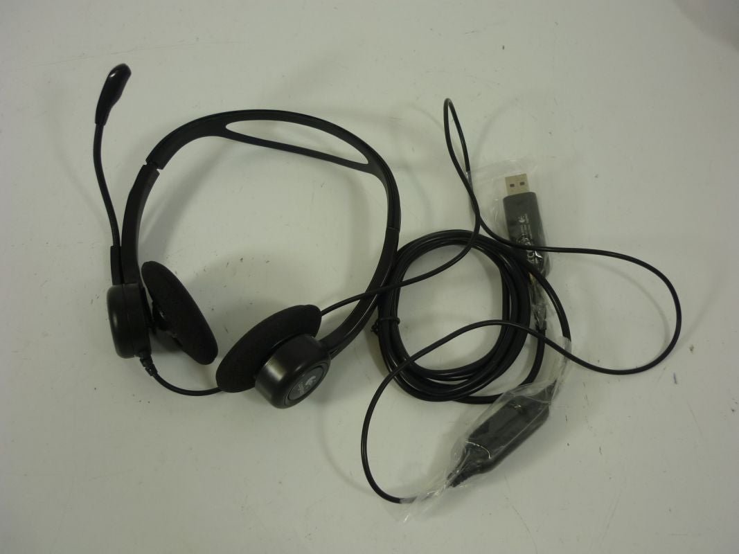 LOGITECH PC-Headset 960 USB 981 - 000100 - Compridis
