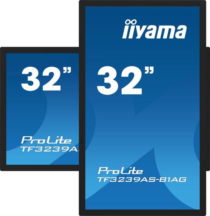 iiyama TF3239AS-B1AG Computerbildschirm 80 cm (31.5") 1920 x 1080 Pixel Full HD LED Touchscreen Schwarz TF3239AS-B1AG