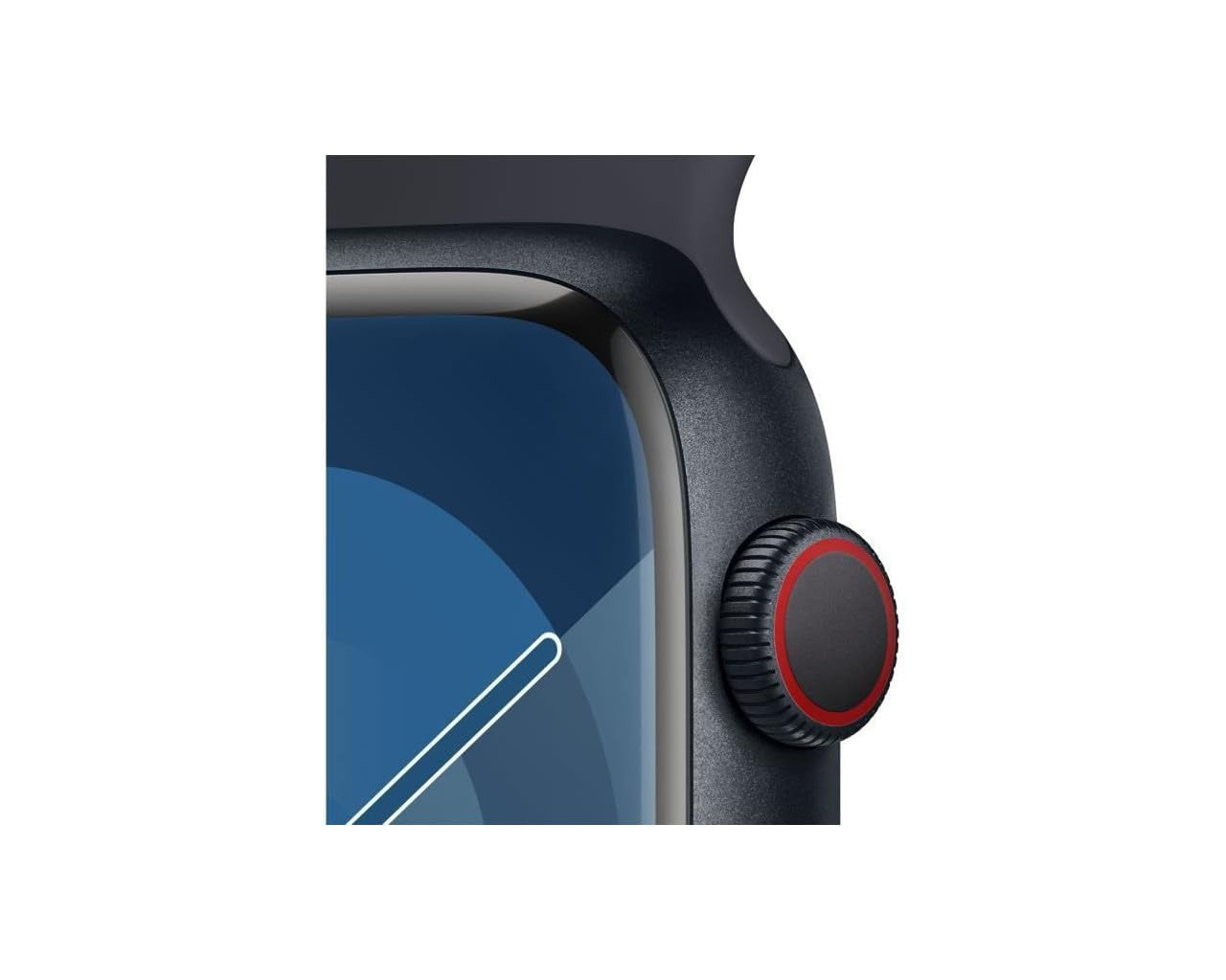 Apple Watch Series 9 45 mm Digital 396 x 484 pixels Touchscreen Black Wi-Fi GPS (satellite) MR9A3QF/A