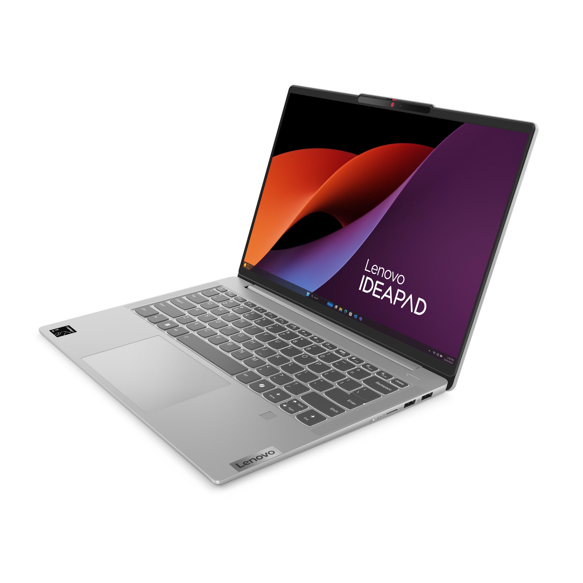 Lenovo IdeaPad Slim 5 14Q8X9 Copilot+ PC Qualcomm Snapdragon X1P-42-100 Laptop 35,6 cm (14") WUXGA 16 GB LPDDR5x-SDRAM 1 TB SSD Wi-Fi 7 (802.11be) Windows 11 Home Deutsch Grau 83HL0015GE
