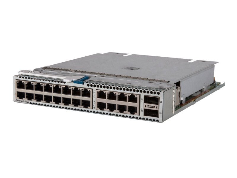 HPE Networking 5930 24p 10GBASE-T/2p MCsc QSFP+-Modul Netzwerk-Switch-Modul 10 Gigabit JH182 - 61001 - Compridis