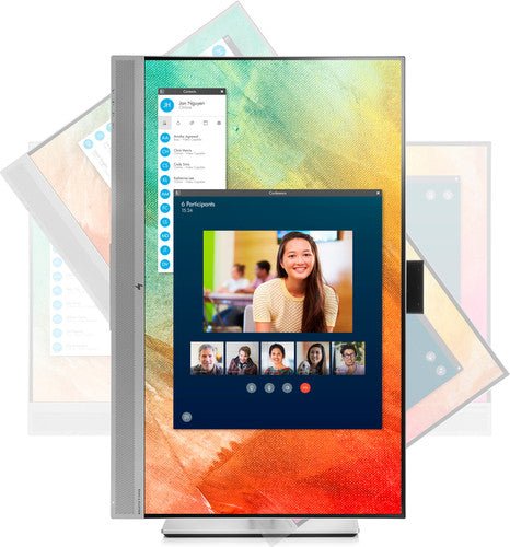 HP EliteDisplay E273m computer monitor 68,6 cm (27") 1920 x 1080 Pixels Full HD LED Zwart, Zilver 1FH51AA - Compridis