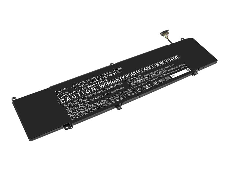 DLH-Akku XRGXX für Dell 89WH DWXL4307 - B089Y2 - Compridis