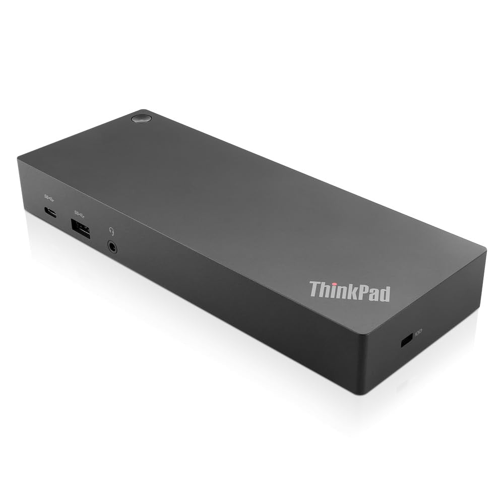 Lenovo ThinkPad Hybrid USB-C with USB-A Dock Kabelgebunden USB 3.2 Gen 2 (3.1 Gen 2) Type-C Schwarz 40AF0135US