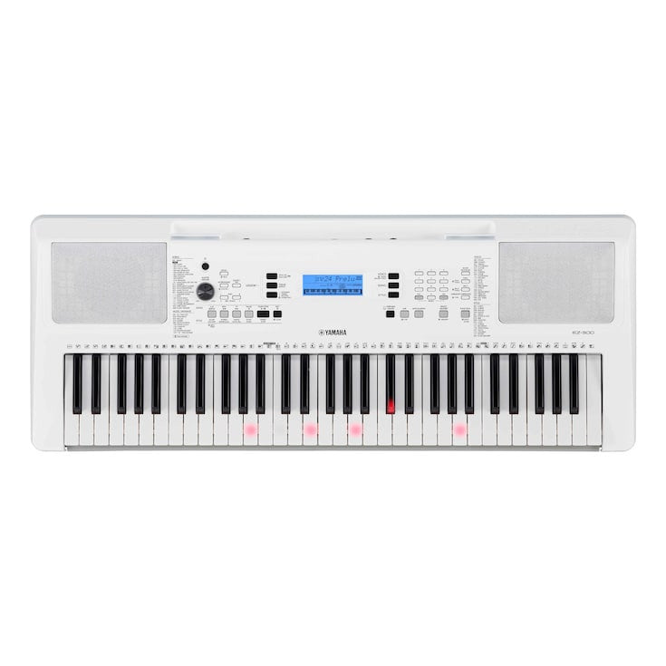 Yamaha EZ-300 MIDI-Tastatur 61 Schlüssel USB Silber, Weiß EZ-300