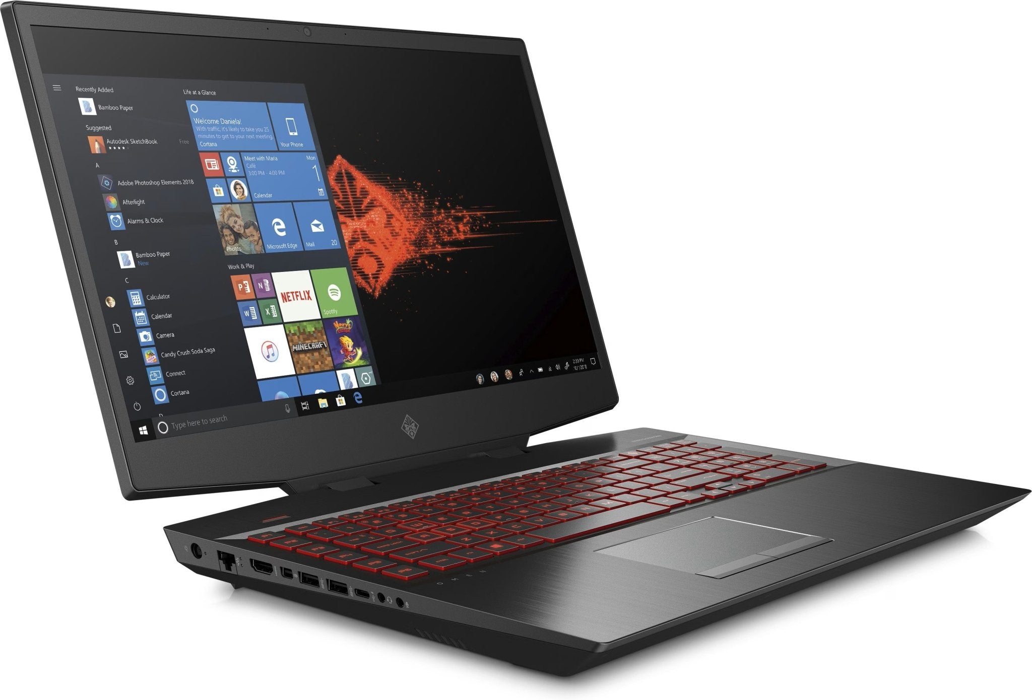 HP OMEN Omen 17 17,3" I7 - 10750H 16GB 512GB + 1TB HDD RTX 2070 QWERTZ 17 - cb1273ng - Compridis