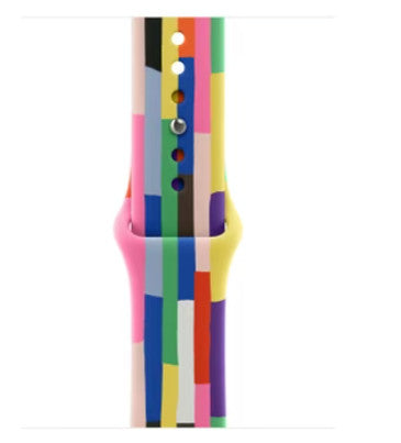 APPLE 40-mm-Sportarmband der Pride Edition, Größe M/L MFFQ4ZM/A