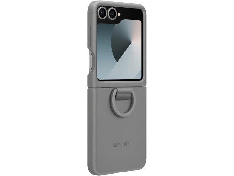 SAMSUNG FLIP6 Graue Silikonhülle EF - PF741TJEGWW - Compridis