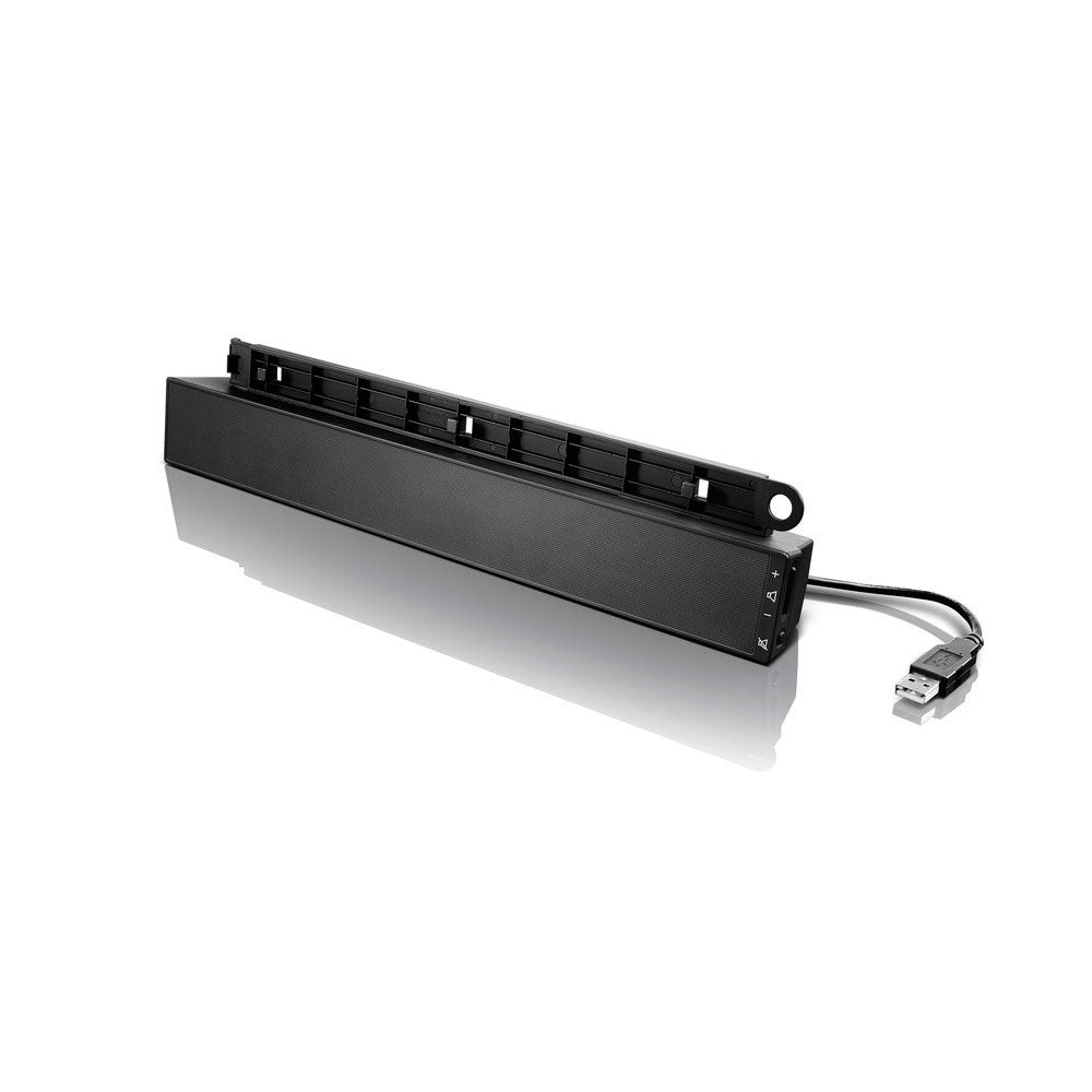 Lenovo USB Soundbar Schwarz 2.0 Kanäle 2,5 W 0A36190