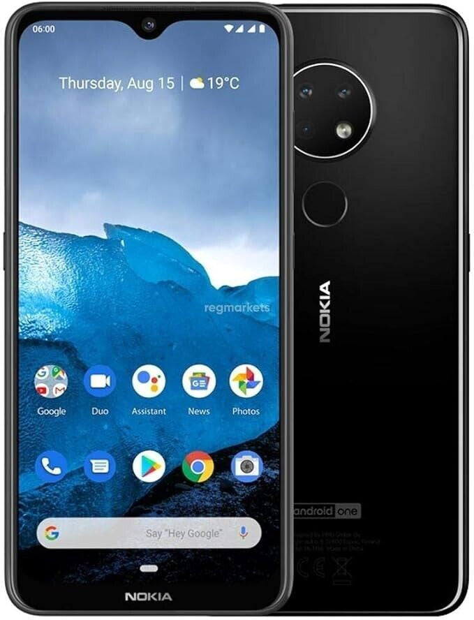 Nokia 6/2 16 cm (6.3") Android 9.0 4G USB Typ-C 4 GB 64 GB 3500 mAh Schwarz 6830AA002279