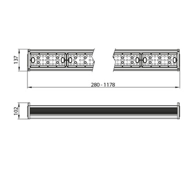 ProLumia LED Pro - Stock LED Pro - Stock Standard 90W 3000K 120-Grad-Linse 40644026 - Compridis