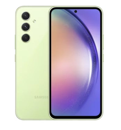 Samsung Galaxy A54 5G 16,3 cm (6.4") Hybride Dual-SIM Android 13 USB Typ-C 8 GB 128 GB 5000 mAh Limette SM-A546BLGCEUB