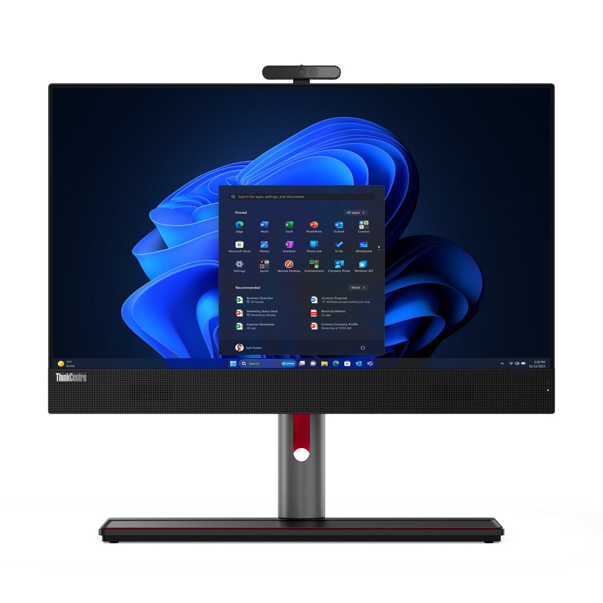 LENOVO M90A G5/I5-14500/8 GB/256 GB 23,8" W11P AZERTY 12SH0014FR - Compridis