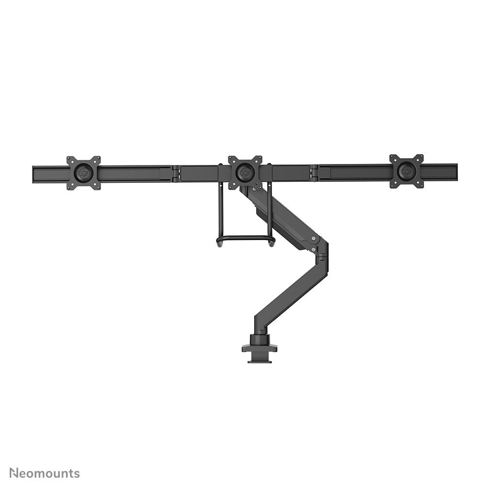 Neomounts NM - D775DX3BLACK Monitorarm 17 - 27" - gasveer - Topfix - 180° - stop NM - D775DX3BLACK - Compridis