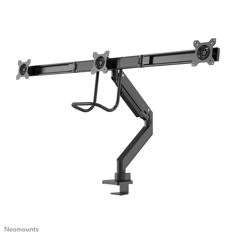 Neomounts NM - D775DX3BLACK Monitorarm 17 - 27" - gasveer - Topfix - 180° - stop NM - D775DX3BLACK - Compridis