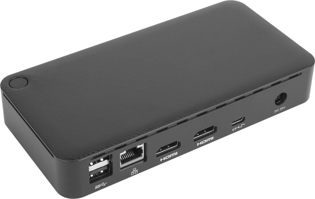 Targus DOCK310EUZ laptop dock & poortreplicator Bedraad USB 3.2 Gen 1 (3.1 Gen 1) Type - C Zwart DOCK310EUZ - 50 - Compridis