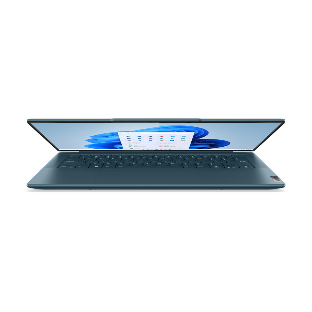 Lenovo Yoga Pro 7 14IRH8 Intel® Core™ i7 i7-13700H Laptop 36,8 cm (14.5") 2.5K 16 GB LPDDR5-SDRAM 512 GB SSD Wi-Fi 6E (802.11ax) Windows 11 Home Französisch Türkis
