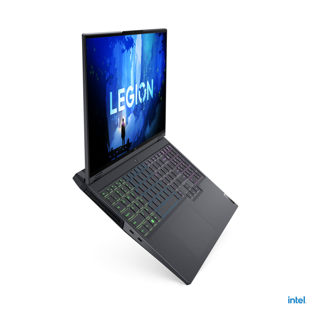 Lenovo Legion 5 Pro 16IAH7H Intel® Core™ i9 i9-12900H Laptop 40,6 cm (16") WQXGA 32 GB DDR5-SDRAM 1 TB SSD NVIDIA GeForce RTX 3070 Ti Wi-Fi 6E (802.11ax) Windows 11 Home Englisch Grau