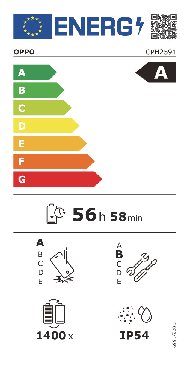 OPPO A18 16,7 cm (6.56") Dual-SIM Android 13 4G USB Typ-C 4 GB 128 GB 5000 mAh Blau CPH2591