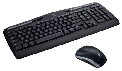 Logitech Wireless Combo MK330 Tastatur Maus enthalten Büro USB AZERTY Französisch Schwarz 920-003968