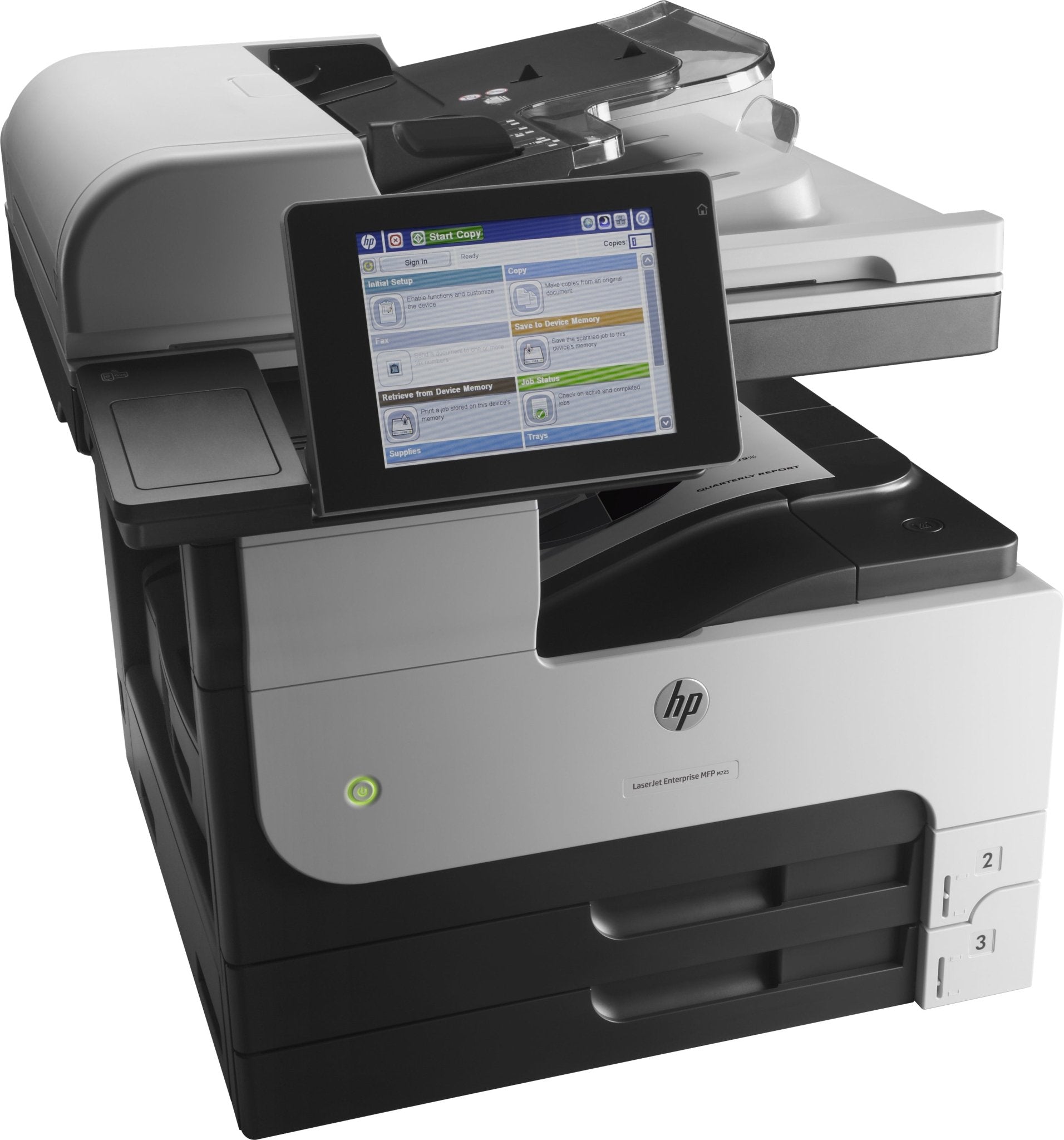HP LaserJet Enterprise Multifunktionsdrucker M725dn CF066AB19 - Compridis