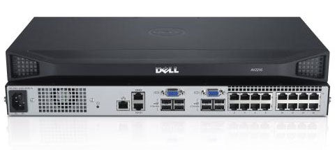 DELL DAV2216-G01 KVM switch Rack mounting Silver A7485896